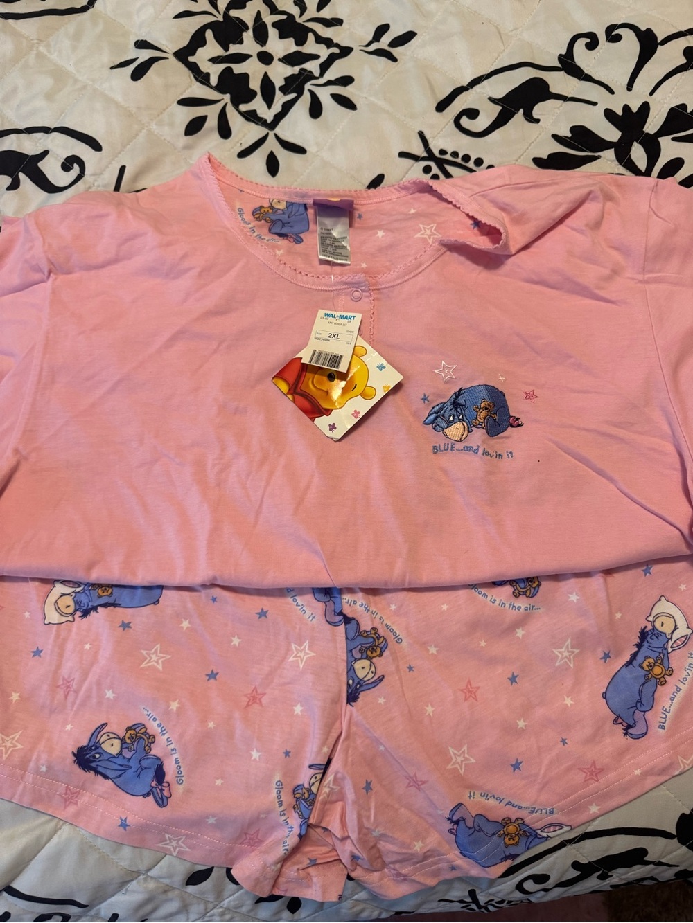 Disney Pink Eeyore Pajama Set - Picture 3 of 3